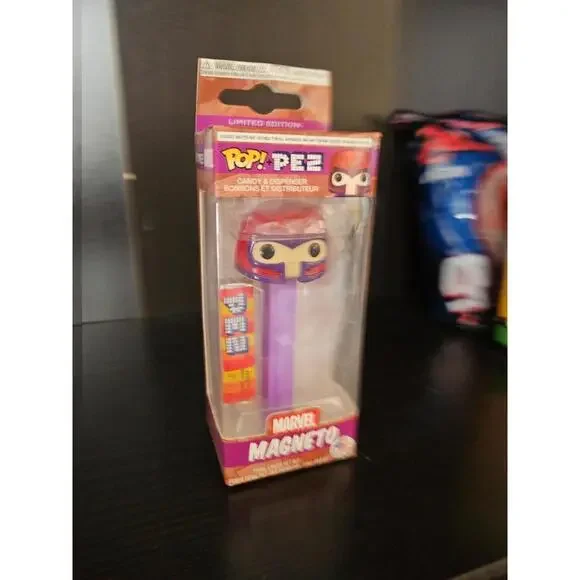Funko POP! PEZ Dispenser - Marvel's X-Men S1 - MAGNETO - New in Package Trl8#4 - Picture 3 of 6